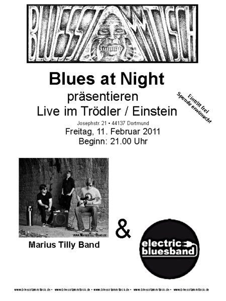 Marius Tilly Band und Electric Bluesband